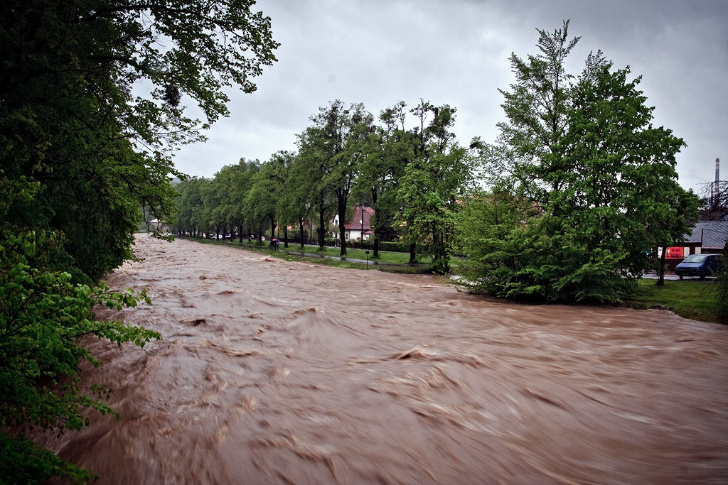 Floods - May 2010 (Rožnov p. R. , Valaššské Meziříčí, Bystřička)
