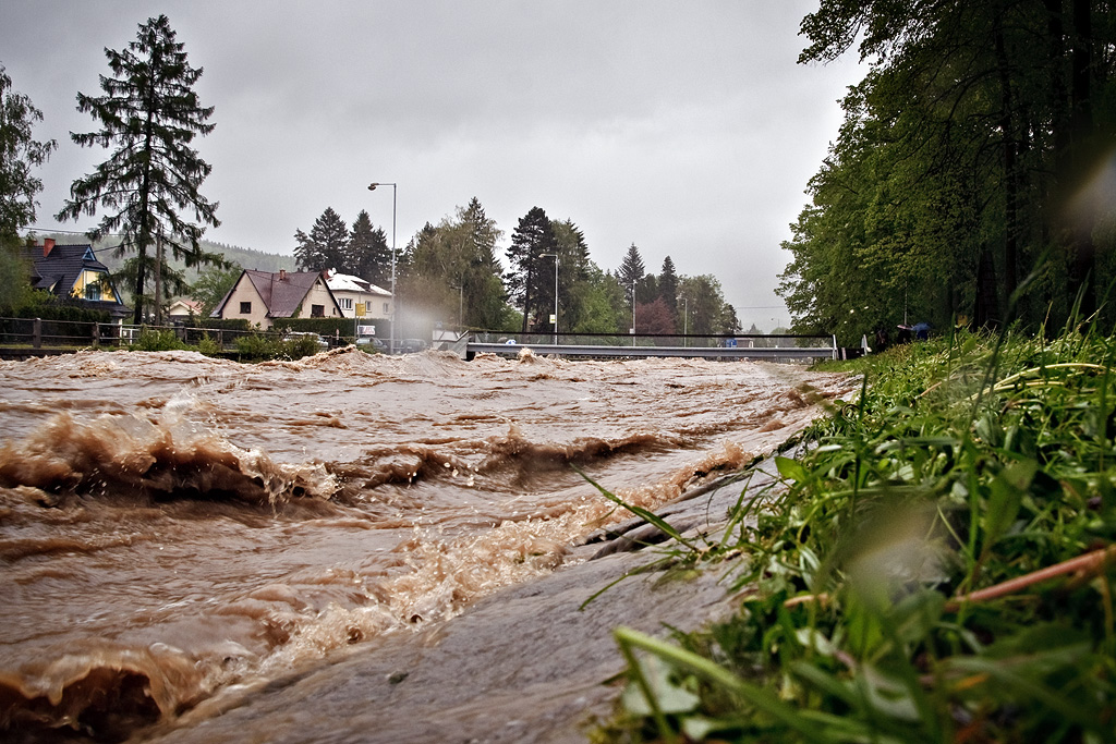 Floods - May 2010 (Rožnov p. R. , Valaššské Meziříčí, Bystřička)