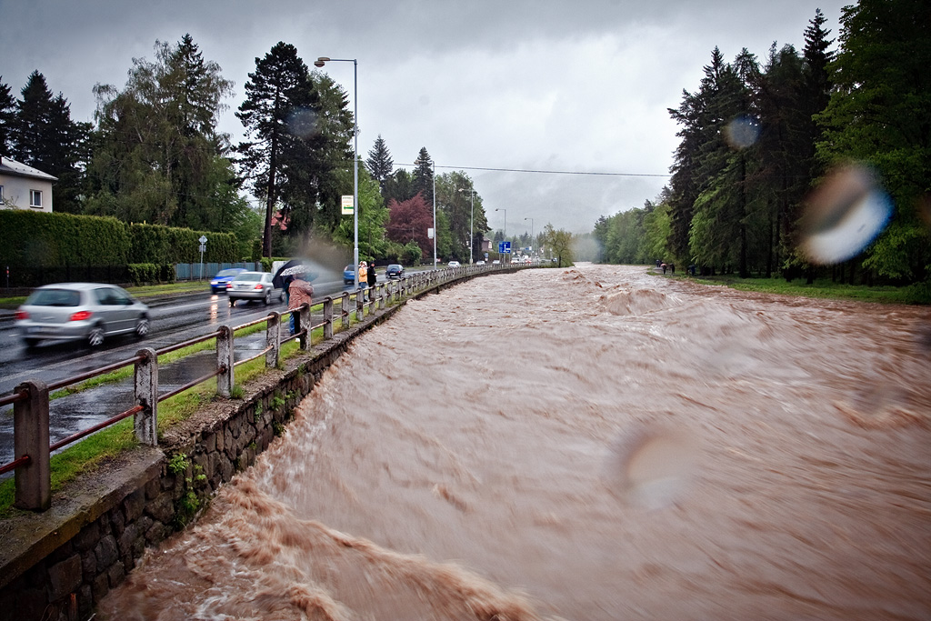 Floods - May 2010 (Rožnov p. R. , Valaššské Meziříčí, Bystřička)