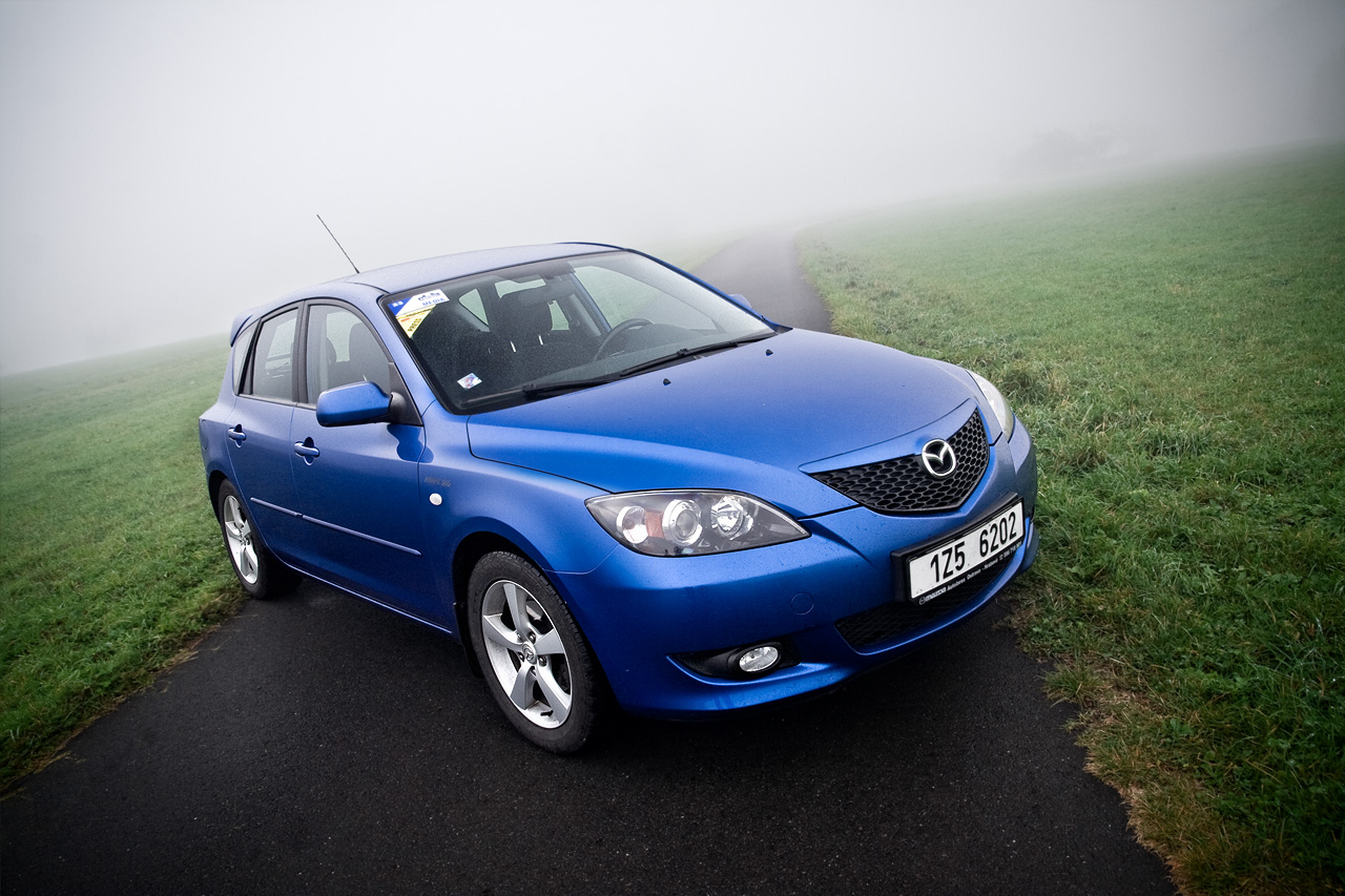 Rainy saturday with Mazda 3