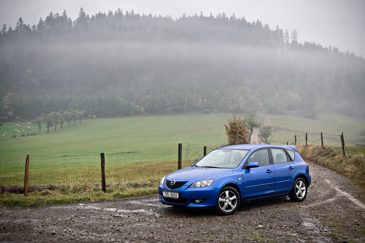 Rainy saturday with Mazda 3