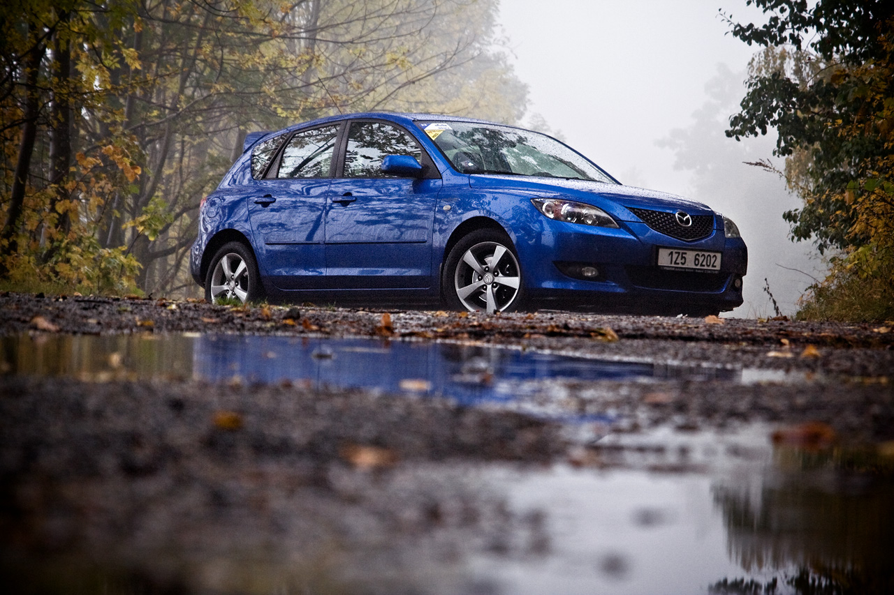 Rainy saturday with Mazda 3