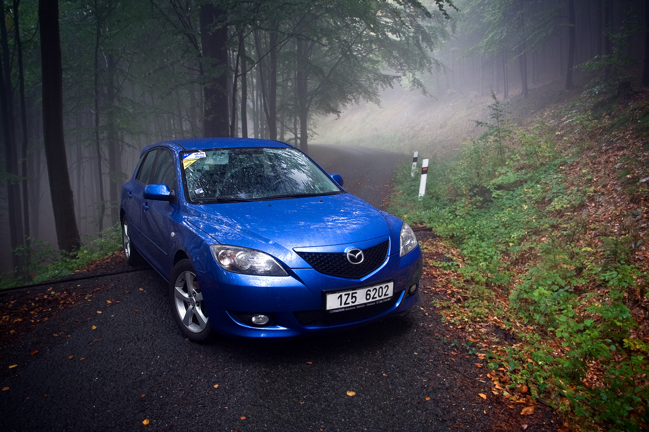 Rainy saturday with Mazda 3
