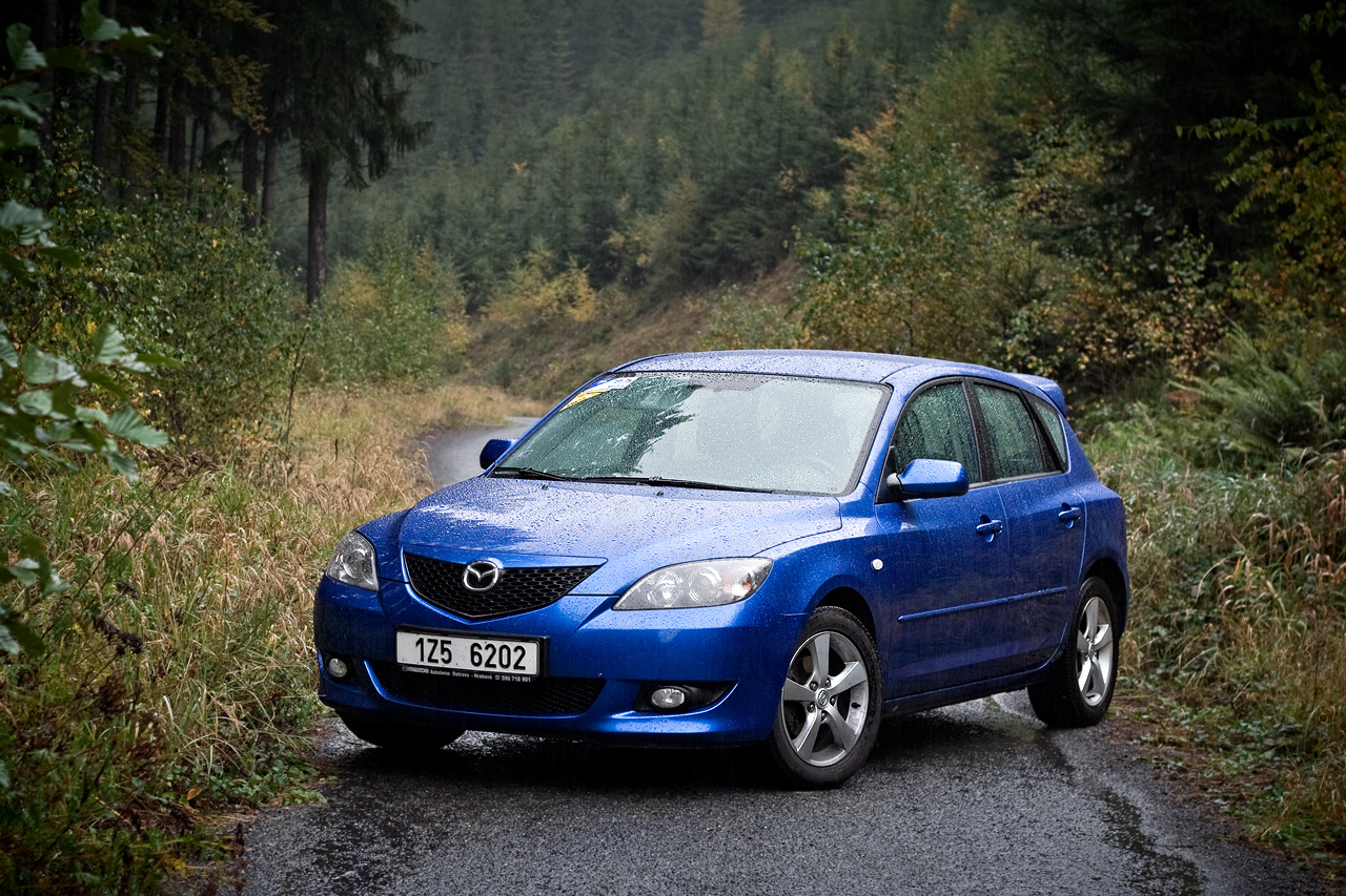 Rainy saturday with Mazda 3