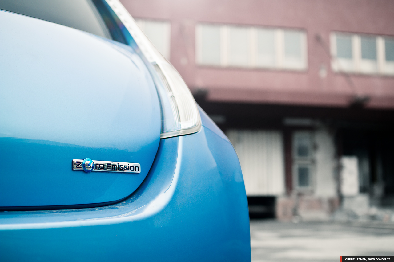 Nissan Leaf photoshoot
