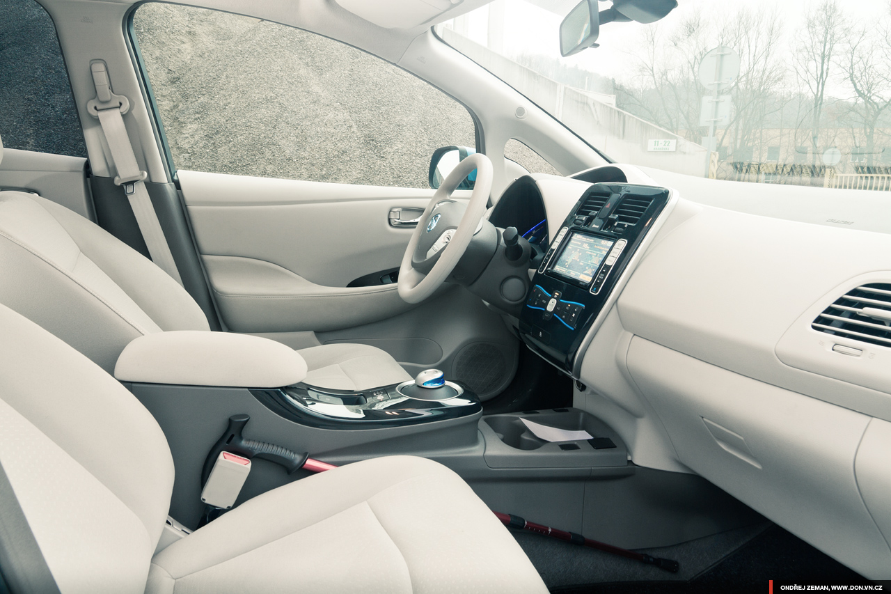 Nissan Leaf photoshoot