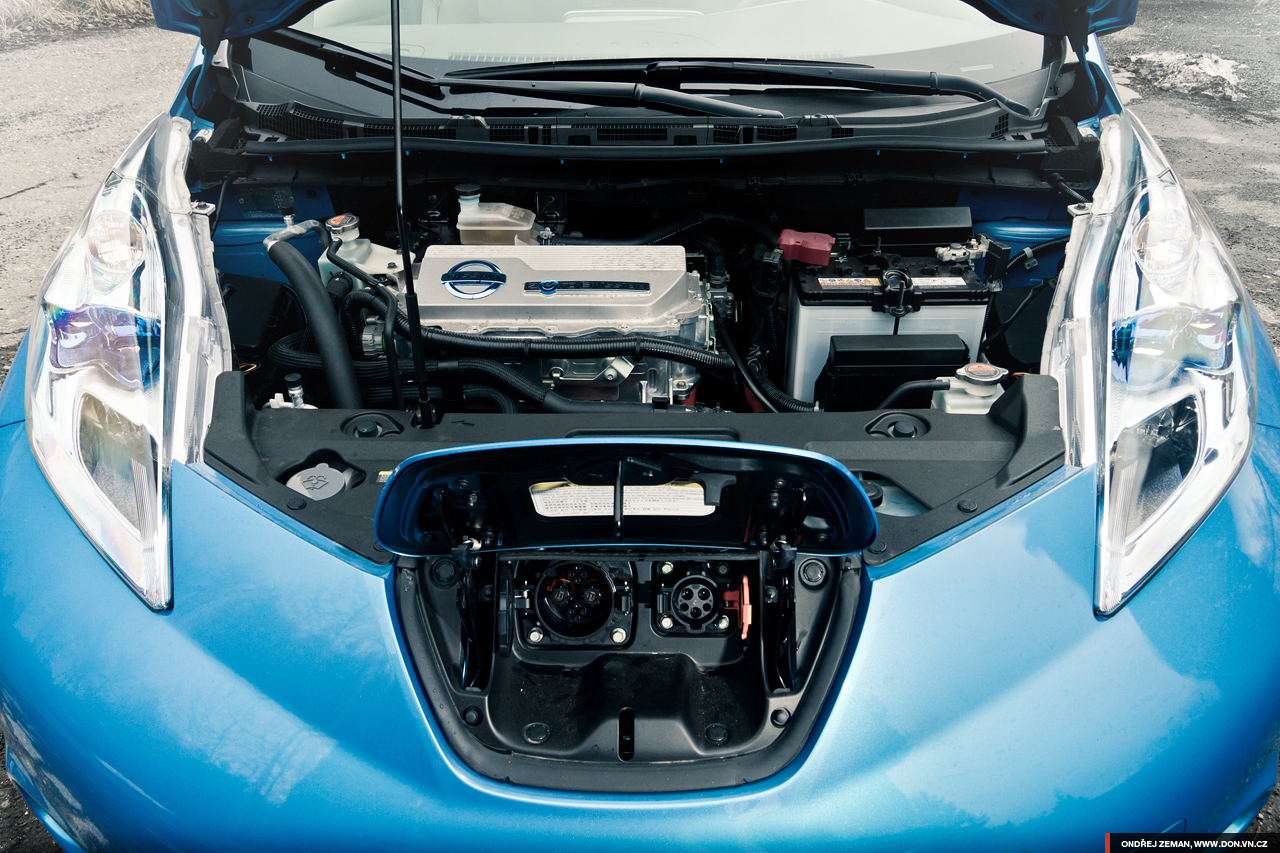 Nissan Leaf photoshoot