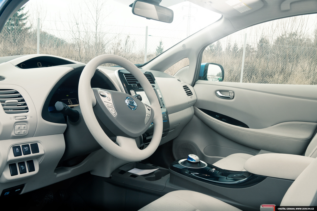 Nissan Leaf photoshoot