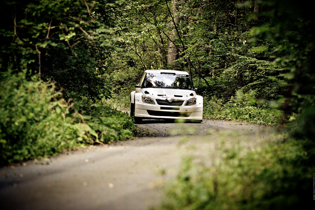 Test of Škoda Motorsport - Zašová